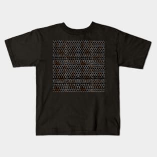 Rusty Chainmail Print Kids T-Shirt